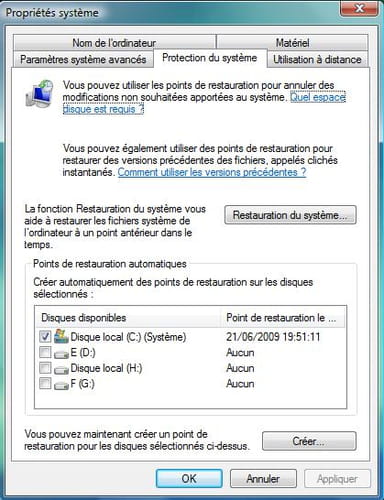 Comment Effacer Les Points De Restauration Windows Comment Effacer Les Points De Restauration Windows