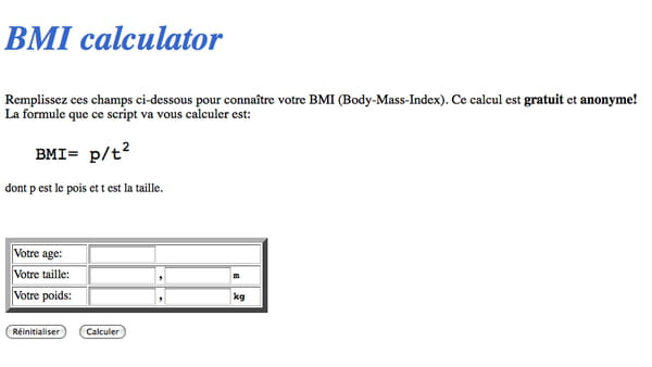 PHP Bmi Calculator CodeS SourceS