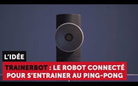 Découvrez Trainerbot : le robot connecté pour s'entraîner au ping pong
