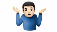 On peut enfin hausser les épaules en emoji