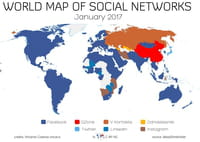Quel réseau social a le plus de succès ?