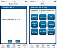 Applications et carte interactive : tout savoir sur le don du sang