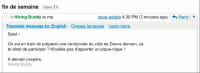 Google lance la traduction automatique d'email