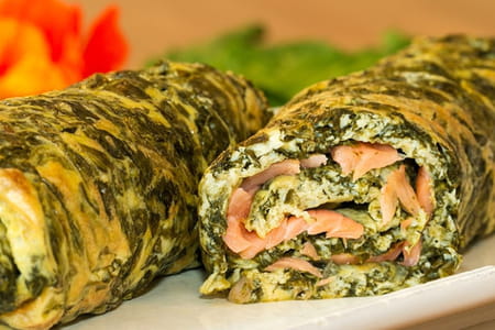 Omelette à l'oseille