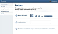 Instagram lance les « badges » pour aider les utilisateurs à promouvoir leur profil sur le web