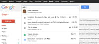 Gmail propose un outil de recherche connecté à plusieurs services de Google