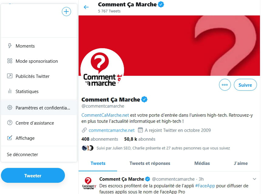 Comment Revenir A L Ancienne Interface De Twitter Comment Ca Marche Comment Revenir A L Ancienne Interface De Twitter Comment Ca Marche