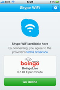 « Skype WiFi pour iOS » : l'accès aux hotspots WiFi à prix discount