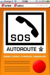 SOS Autoroute, première "borne" d'appel d'urgence mobile