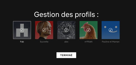 Edit Netflix Profile