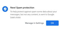 Android va lutter contre le spam SMS