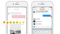 Les réactions arrivent dans Messenger