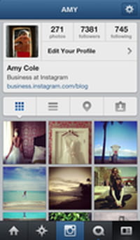 Instagram permet d'identifer les profils de membres sur les images