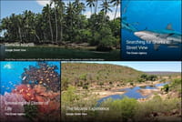 Voyager avec des visites interactives sur Google Earth