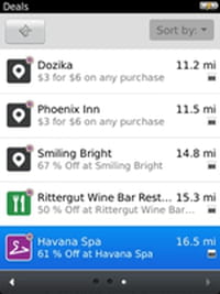 L'échange de données NFC disponible sur BlackBerry OS 7.1