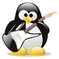Tux guitar