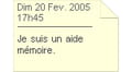 Aide memoire