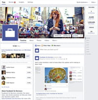 Facebook : un nouveau design pour les Pages