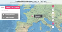 Une carte pour vérifier les zones inondables