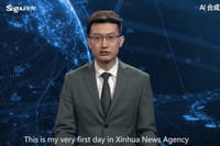 L'IA chinoise qui présente le JT
