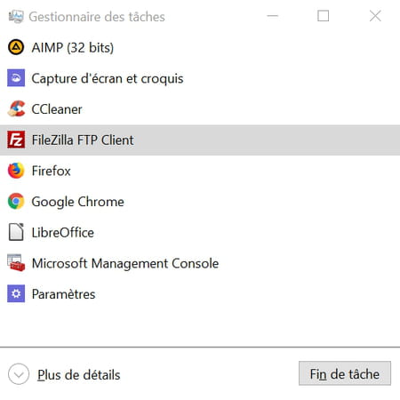 Forcer La Fermeture D Un Logiciel Bloque Sous Windows 10