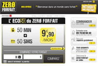 Zero forfait propose sa première offre éligible au tarif social mobile