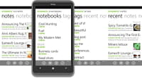 L'application Evernote pour Windows Phone 7 disponible