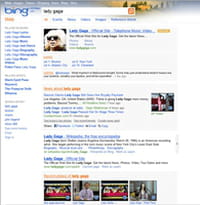 Bing intègre le HTML5