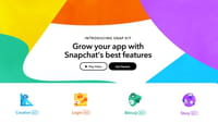Les applis tierces arrivent sur Snapchat