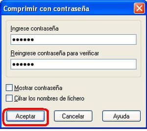 ¿Cómo agregar una contraseña a un archivo de WinRAR?