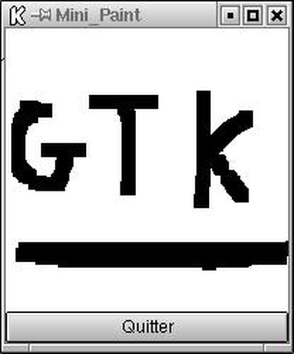 C / C++ / Mini paint en gtk [code en c] [gcc] CodeS SourceS