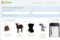 E-loue.com : tout se loue, louez tout !