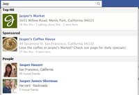 Facebook va intégrer les liens sponsorisés dans son moteur de recherche