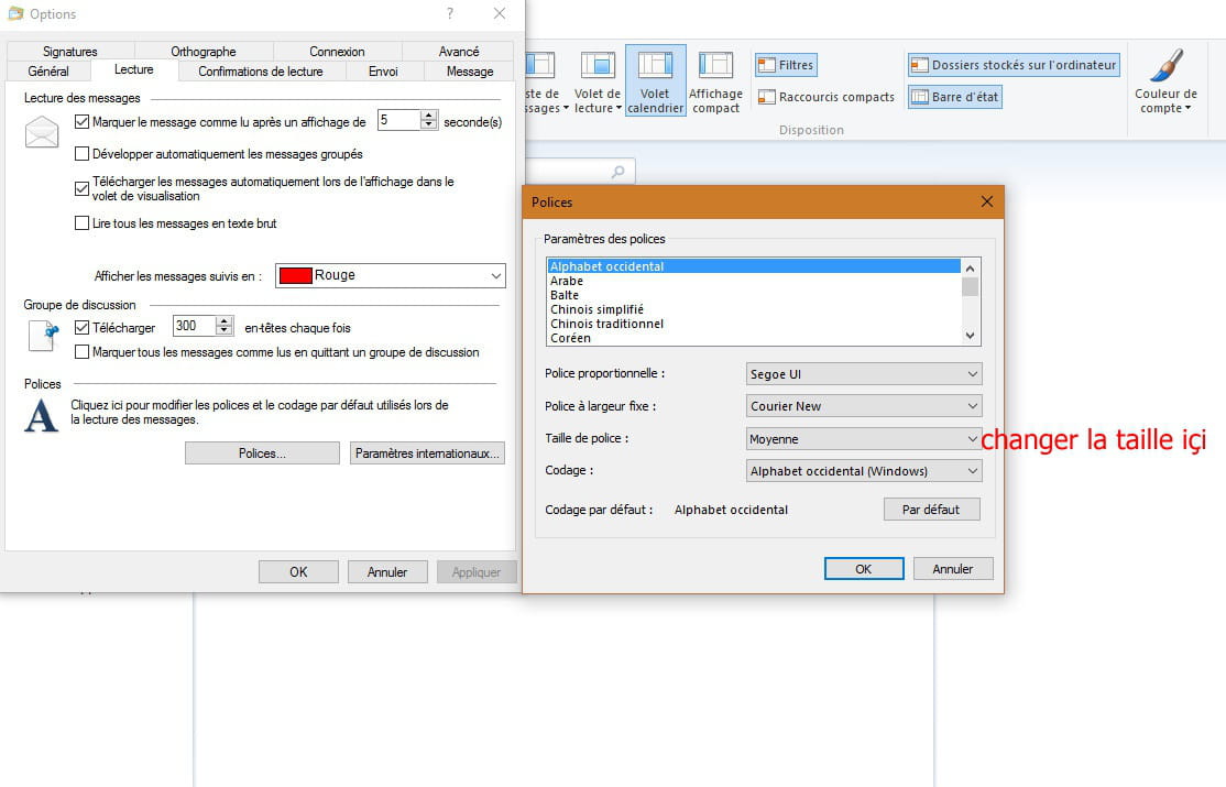 Messagerie Forum Windows 10
