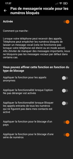 Comment bloquer le numéro et appel indésirable ou inconnu