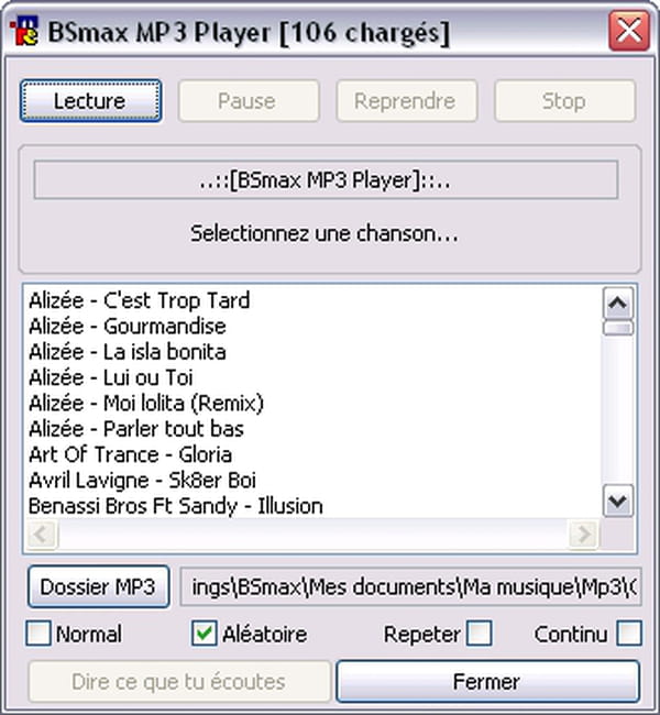 IRC Mp3 player CodeS SourceS