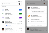 Gmail va s'offrir un nouveau look sur mobile