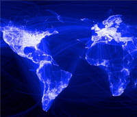 Facebook réalise sa propre carte du monde