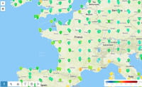 Weathermap Netatmo : la carte météo des particuliers