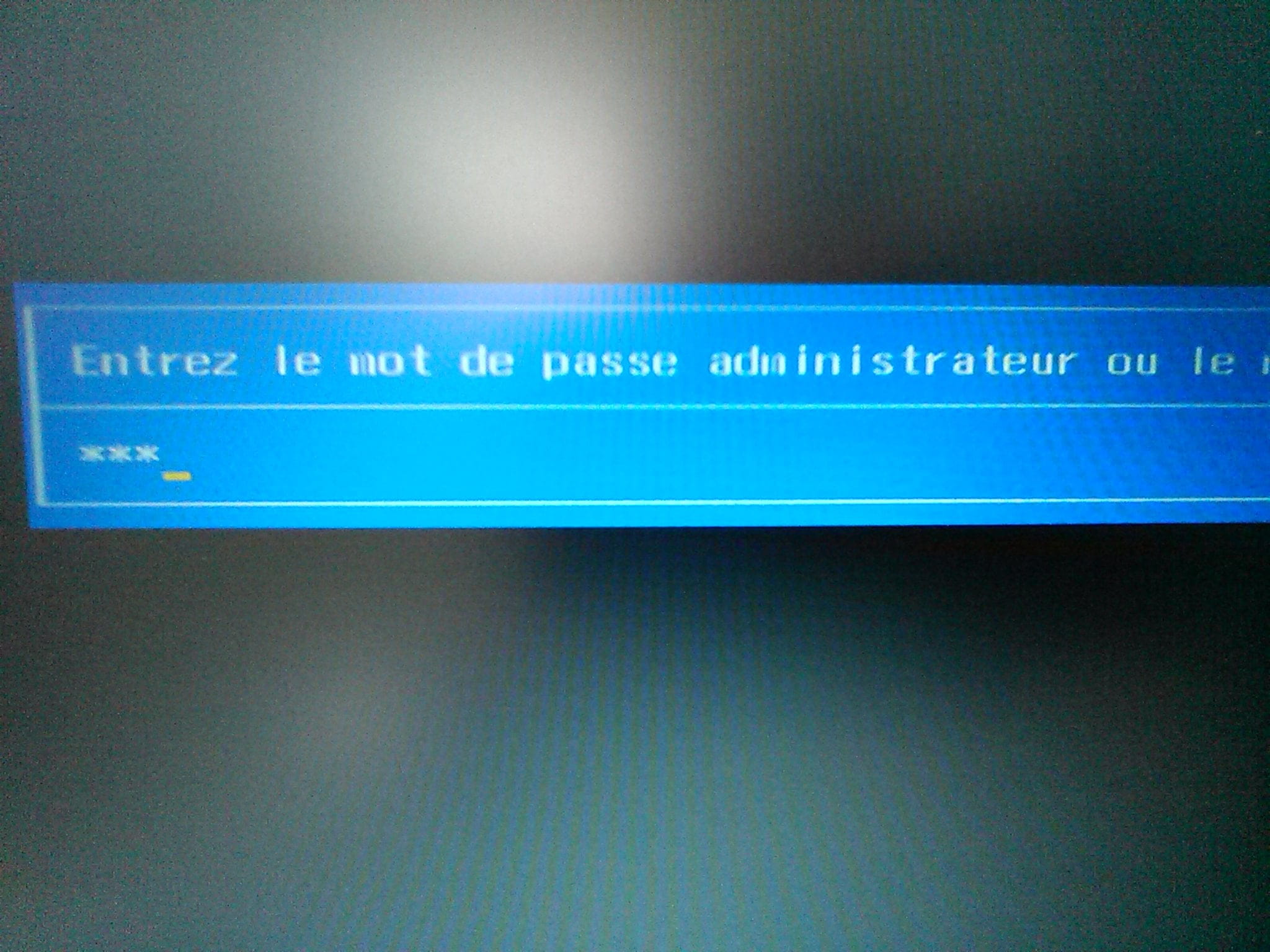 Oubli de mot de passe Forum Windows