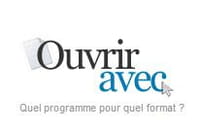 Trouver le bon programme pour ouvrir ses fichiers avec « ouvrir avec ».