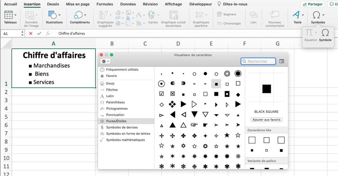 Aller à La Ligne Dans Une Cellule Excel