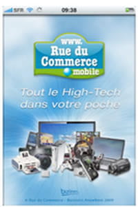 RueDuCommerce sur votre iPhone