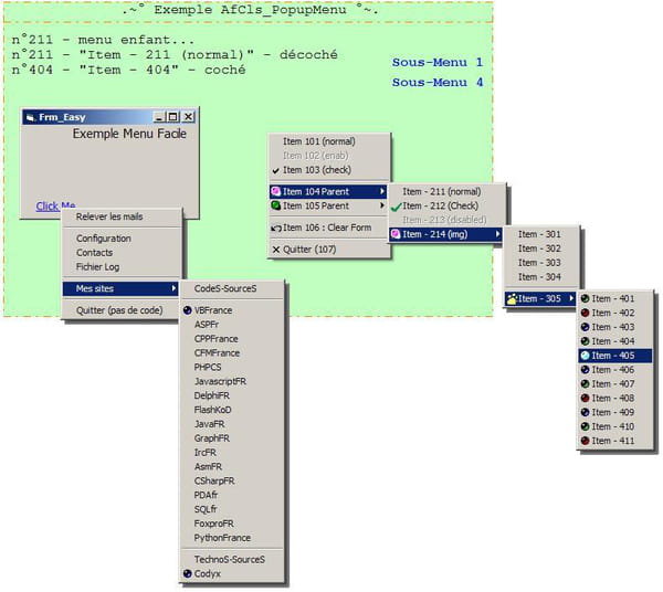 Visual Basic / Menu en popup avec images sans passer par le