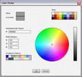 Color picker windows