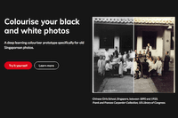 ColouriseSG : un site pour coloriser gratuitement des photos en N&B