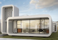 Impression 3D : des bâtiments en construction à Dubaï