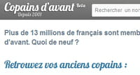 Le site Copains d'avant fait peau neuve