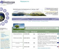 Planetoscope : lancement d'une base de données en temps réel sur l'écologie sur le Net