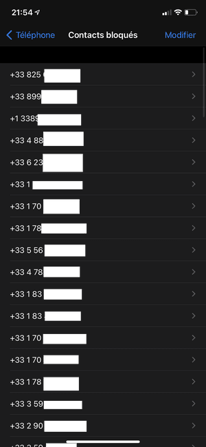 Comment bloquer le numéro et appel indésirable ou inconnu
